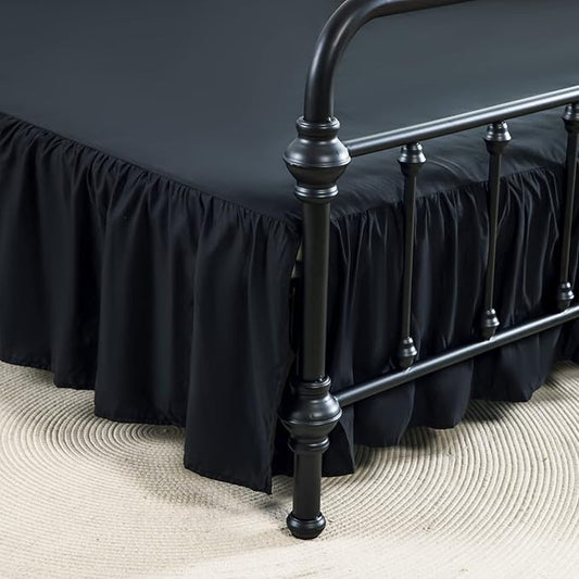 Bed Skirt Queen Size Ruffled Bed Skirt by xuandian