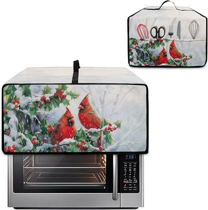 Christmas Microwave Oven Cover Air Fryer Toaster Oven Dust Cover - Image 2