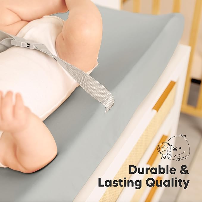 2-Pack Organic Changing Pad Covers - Image 7