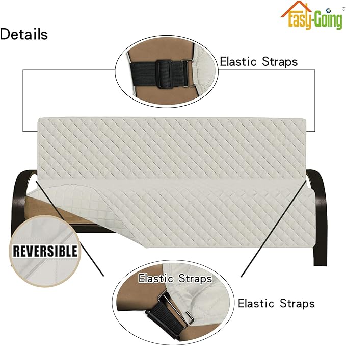 Easy-Going Futon Sofa Slipcover - Image 3