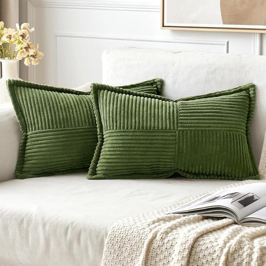 MIULEE Decorative Lumbar Throw Pillow Covers by MIULEE