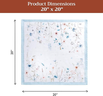 Maison d' Hermine Cloth Napkins Set of 4 100% Cotton - Image 7