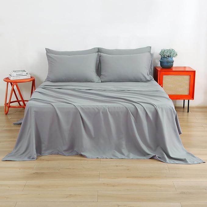 Air Mattress Sheet Set Full Size, 6 Piece Deep Pocket Bed Sheet Set - Image 6