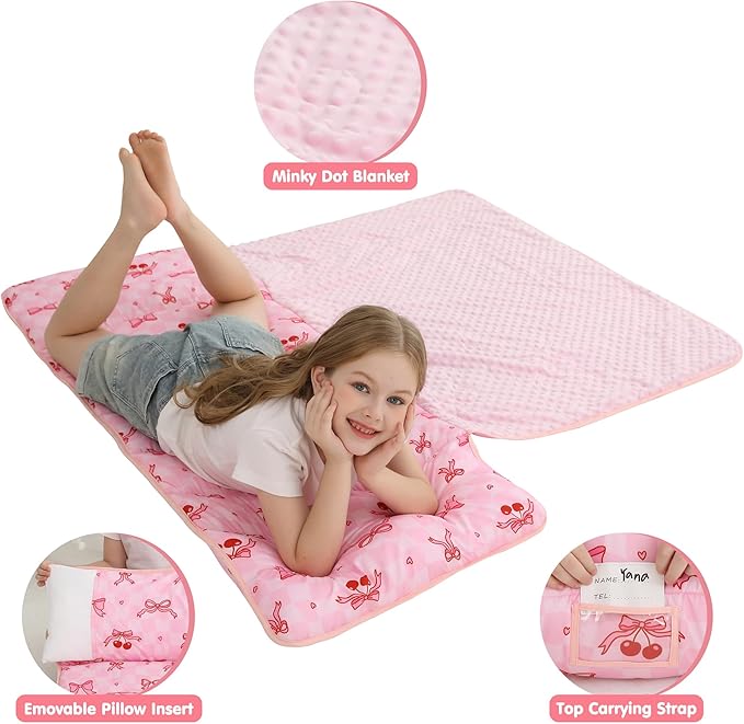 Viviland Toddler Kid Nap Mat for Preschool, Slumber Bag - Image 3
