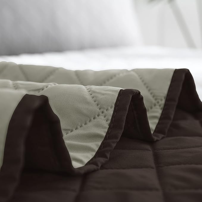 Easy-Going Full/Queen Size Reversible Quilt Set - Image 6