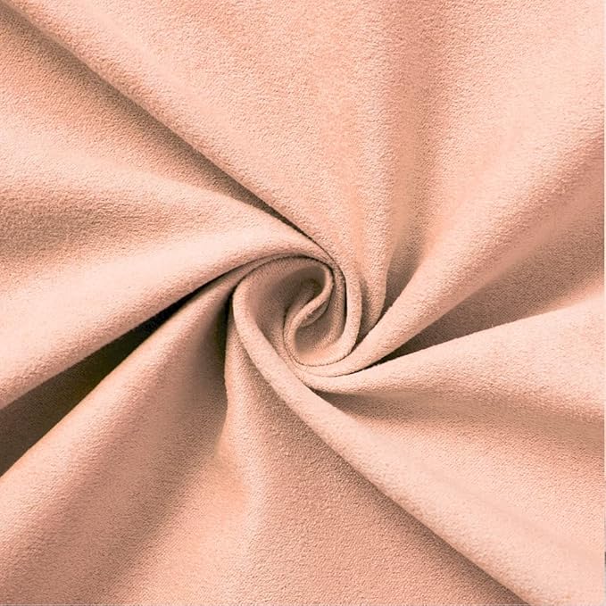 Fancy Homi 24x24 Pillow Covers, Super Soft Faux Suede Square Solid Coral - Image 5