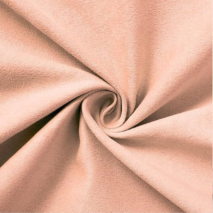 Fancy Homi 24x24 Pillow Covers, Super Soft Faux Suede Square Solid Coral - Image 5