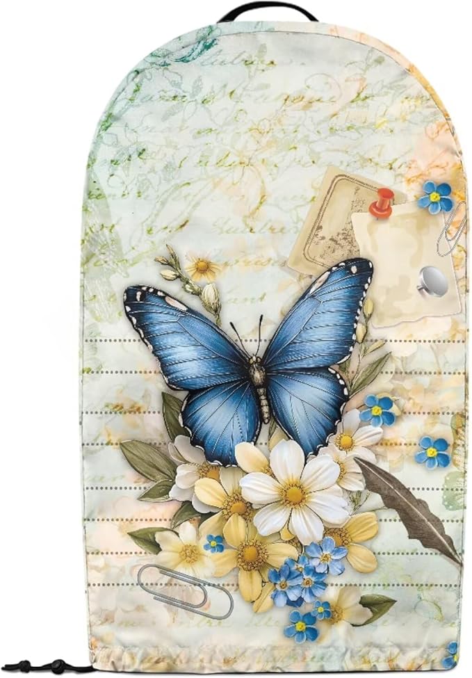 Butterfly Floral Blender Dust Cover Kitchen Appliance Oil-Proof Food Processor - Image 2