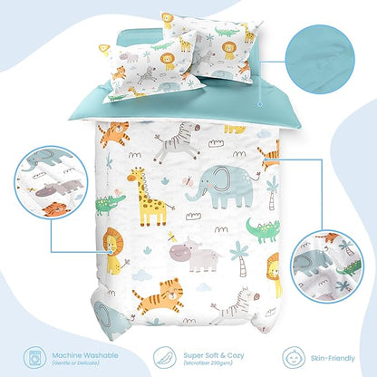 SANDJEST Animal Duvet Cover Sets Full Size - Image 3