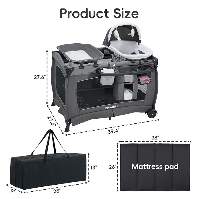Pamo Babe Portable Playpen Foldable Playard - Image 2