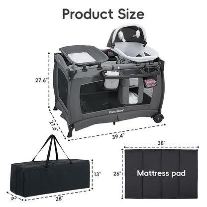 Pamo Babe Portable Playpen Foldable Playard - Image 2