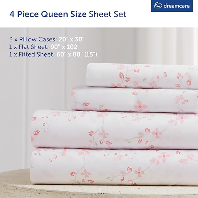 DREAMCARE Queen Size Sheets - Image 4