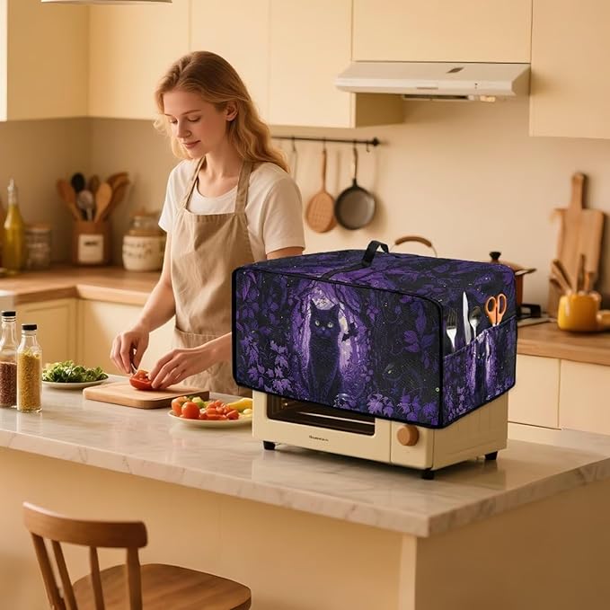 Countertop Convection Oven Cover Decorative and Protective Air Fryer Toaster - Image 3