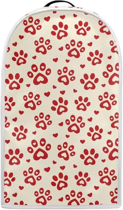 Talayituse Red Dog Paw Heart Print Blender Dust Cover, Fingerprint Protection by Unknown