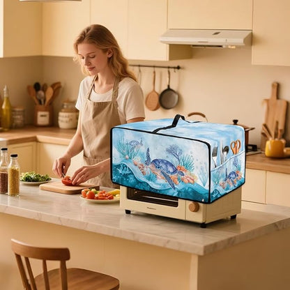 Microwave Oven Dust Cover Air Fryer Toaster Oven Protector - Image 3