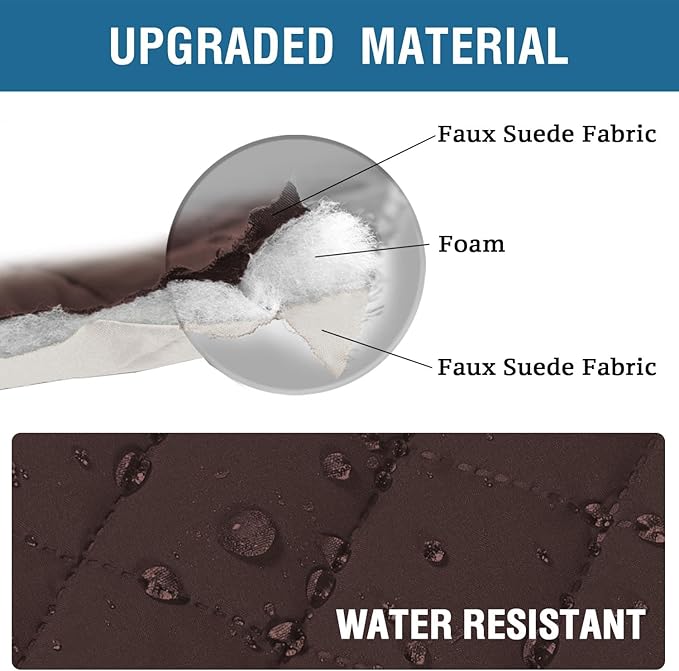 2 Pack Water Resistant Armrest Covers - Image 5