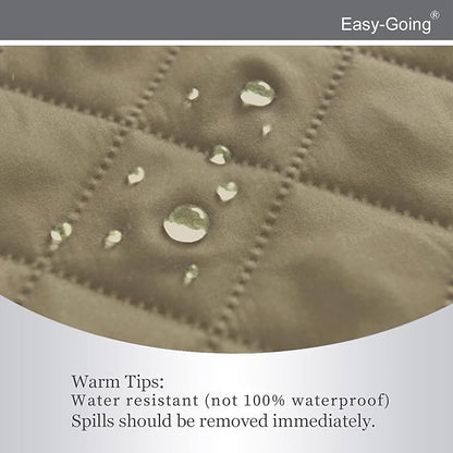 Easy-Going Recliner Chair Slipcover Reversible Sofa Cover Water Resistant Couch - Image 4