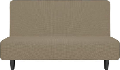Easy-Going Stretch Futon Slipcover Armless Futon Bed Cover Furniture Protector by Easy-Going