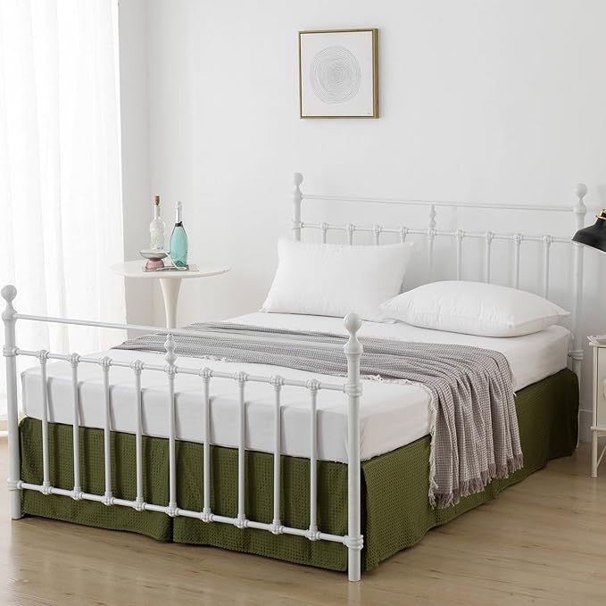 Full Bed Skirt - Bed Skirts 16 Inch Drop - Image 6