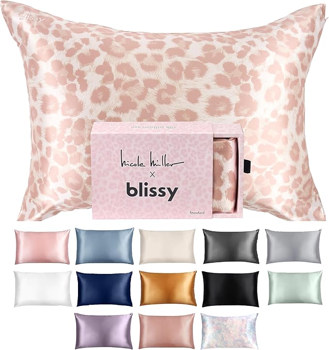 Blissy Silk Pillowcase by Blissy