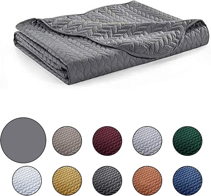 IR Imperial Rooms 8 Pack Quilt King Size Bedding - Image 7
