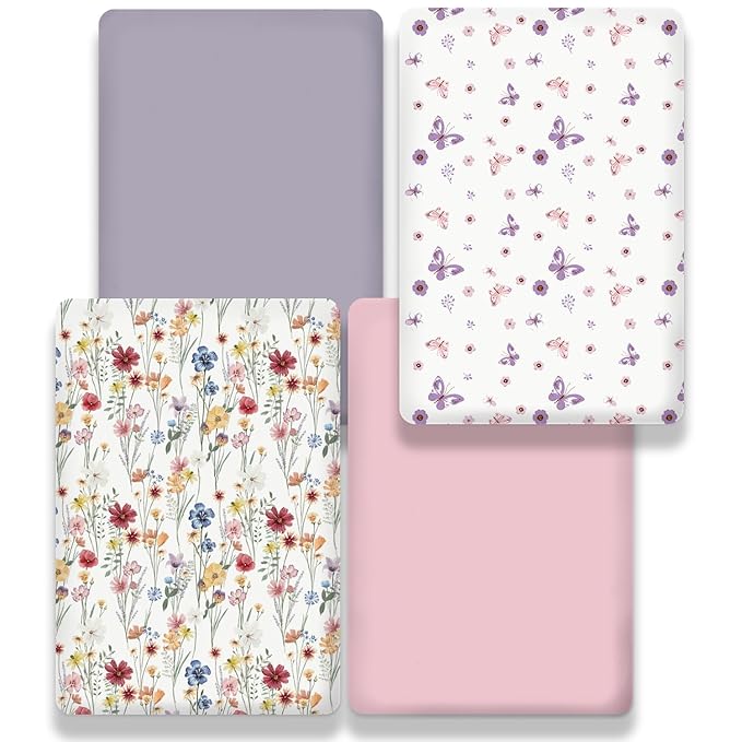 bimocosy Mini Crib Sheets, Pack and Play Sheets - Image 6
