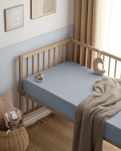 Blissful Diary Muslin Crib Sheets - Image 6