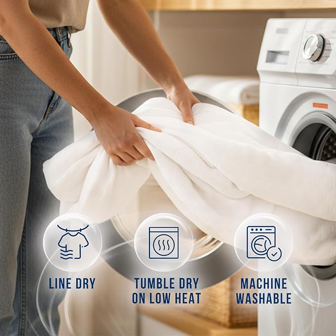 Luxury Full Size Tencel Waterproof Mattress Protector Deep Pocket - Image 7