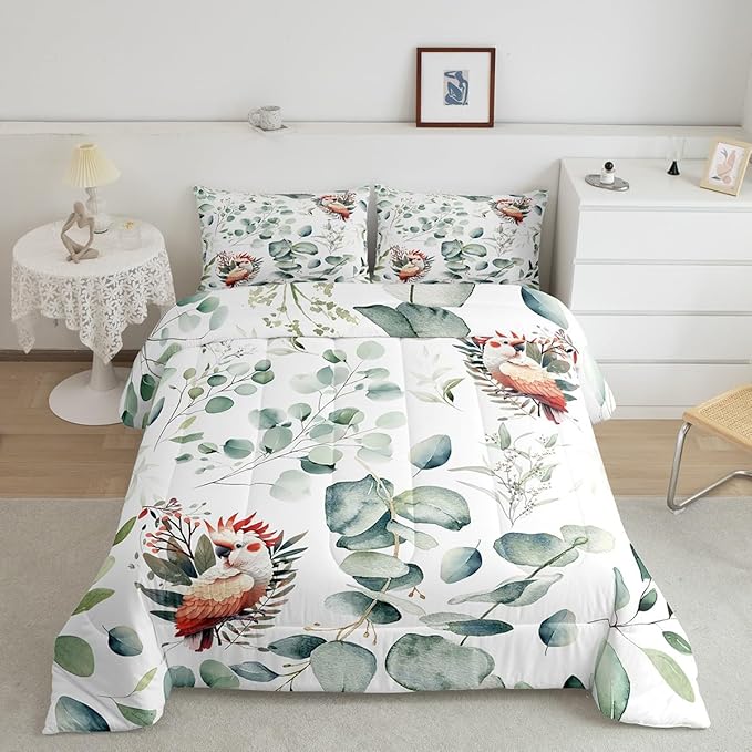 Erosebridal Cartoon Animal Queen Comforter Set - Image 2