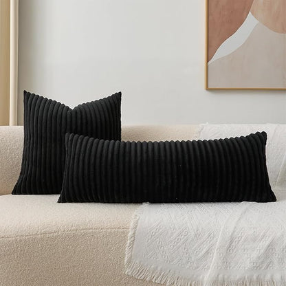 Kevin Textile Soft Plush 14x36 Inch Long Lumbar Pillow Cover 1 Pack, Luxury - Image 7