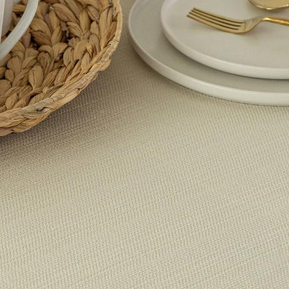 Benson Mills Cameron Textured Fabric Table Cloth, - Image 6