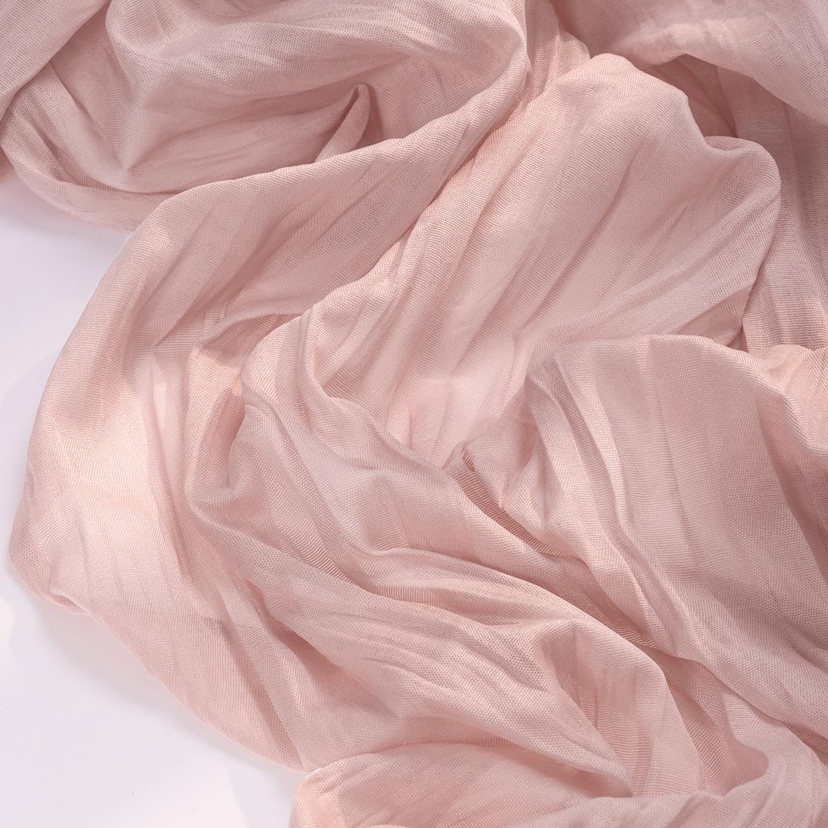 Socomi Pink Cheesecloth Table Runner Summer Boho Rustic Gauze Dusty Pink Farmhouse 120 inch 10FT Cheese Cloth for Wedding Tea Party Baby Shower Birthday Home Decor Holiday Decorations