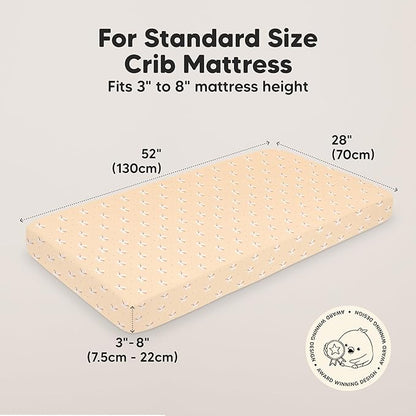 KeaBabies 2-Pack Baby Crib Sheets - Image 3