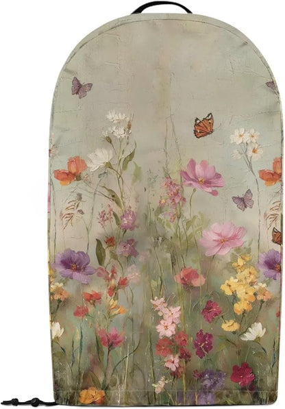 Wildflower Butterfly Blender Cover Dust Proof Small Appliance Cover Foldable - Image 2