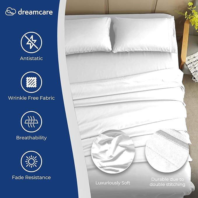 DREAMCARE Queen Size Sheets - Image 2