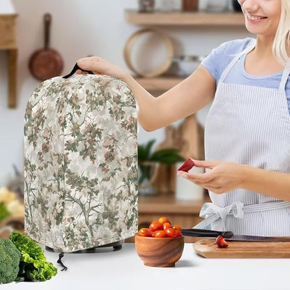 Vintage Floral Tree Coffee Machine Dust Cover Appliance Dust Covers Anti - Image 3
