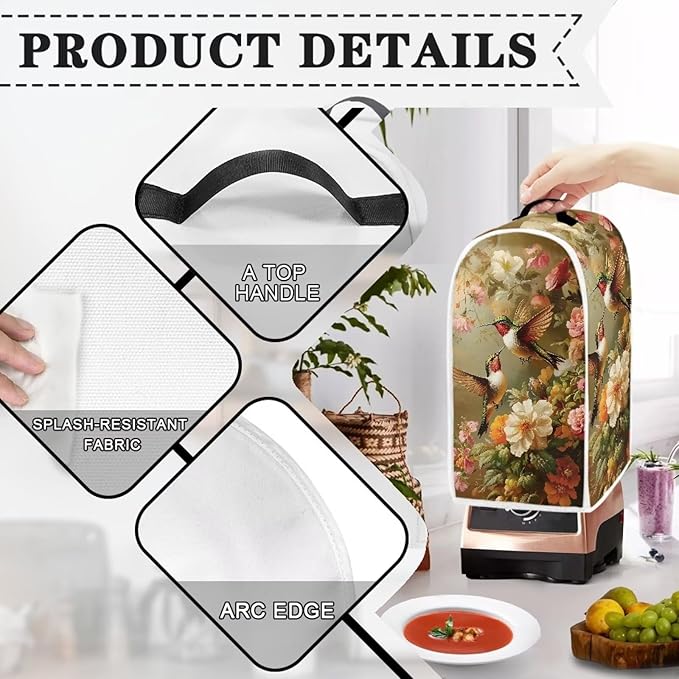 Hummingbird Blender Covers Portable Food Processor Dust Cover - Image 4