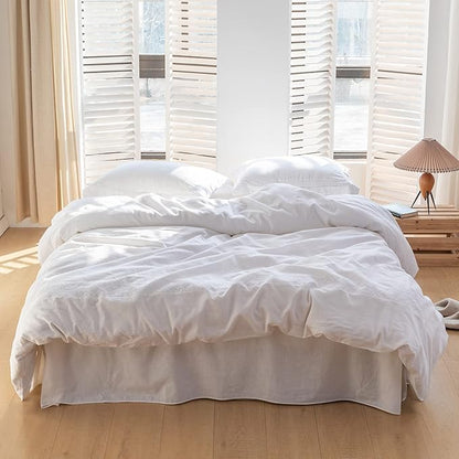 BISELINA French Linen Bed Skirt - Image 6