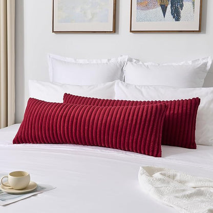 Kevin Textile Christmas Soft Plush 14x36 Inch Long Lumbar Pillow Cover 1 Pack - Image 6