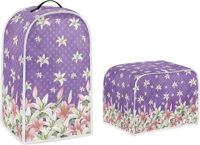 Flower Blender Dust Cover, 2 Slice Toaster Small Kitchen Appliance Cover by Pointodoor