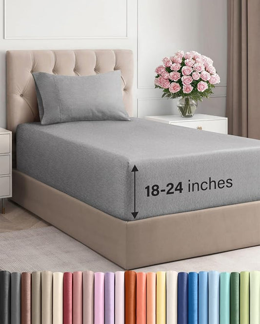 Extra Deep Pocket Twin Sheets by CGKUnlimited