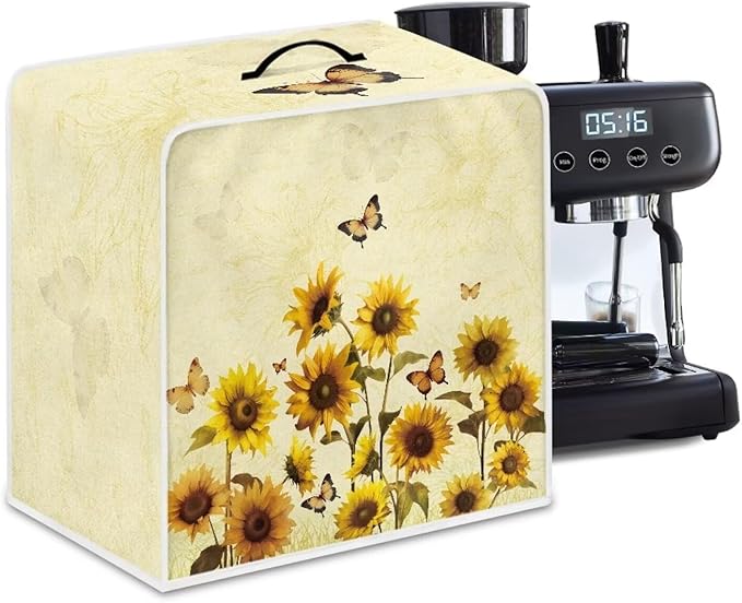 Mumeson Sunflower Coffee Maker Dust Cover - Image 5