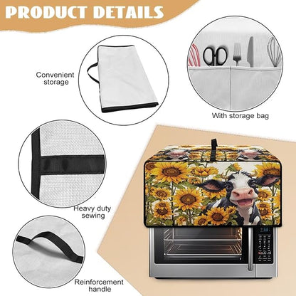Countertop Convection Oven Cover Dust Protection Air Fryer Toaster Oven Covers - Image 5