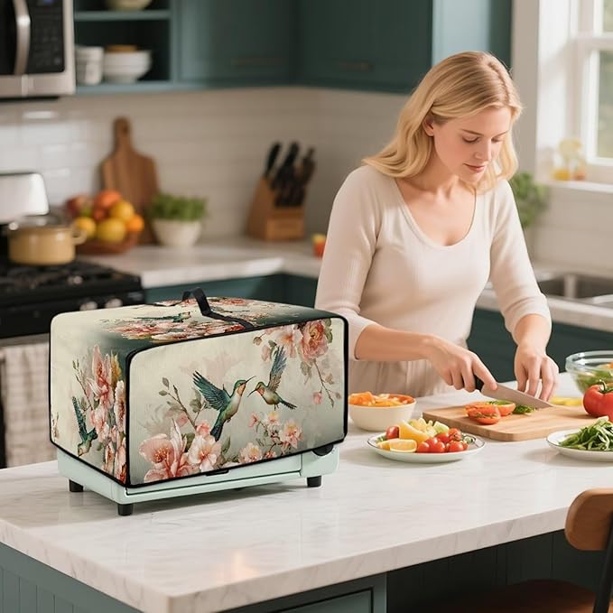 Air Fryer Toaster Oven Dust Cover Washable Fabric Countertop Microwave Smart - Image 7