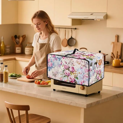 Toaster Oven Dust Cover with Pockets, Stain-resistant Kitchen Electrical - Image 3