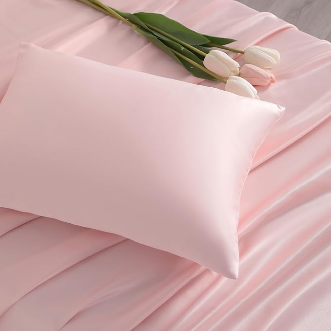 NTBAY Zippered Silk Satin Toddler Pillowcases - Image 7