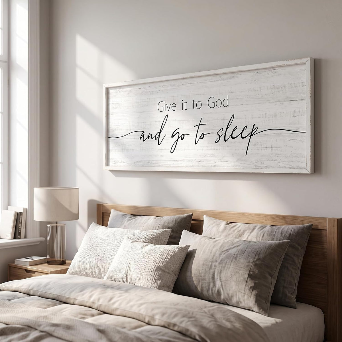 give it to god and go to sleep, side view