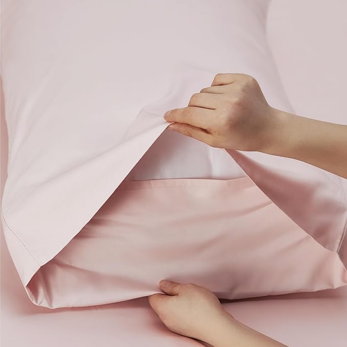 Bedsure Full Size Bed Sheets, Cooling Sheets, Rayon Derived from Bamboo - Image 5