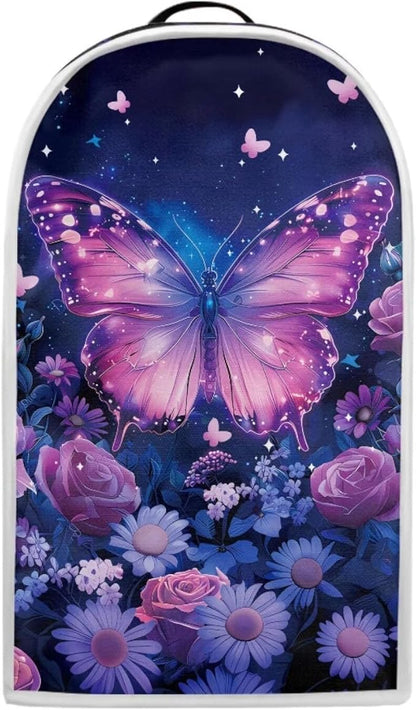 Talayituse Butterfly Rose Daisy Flower Print Blender Dust Cover, Fingerprint by Unknown