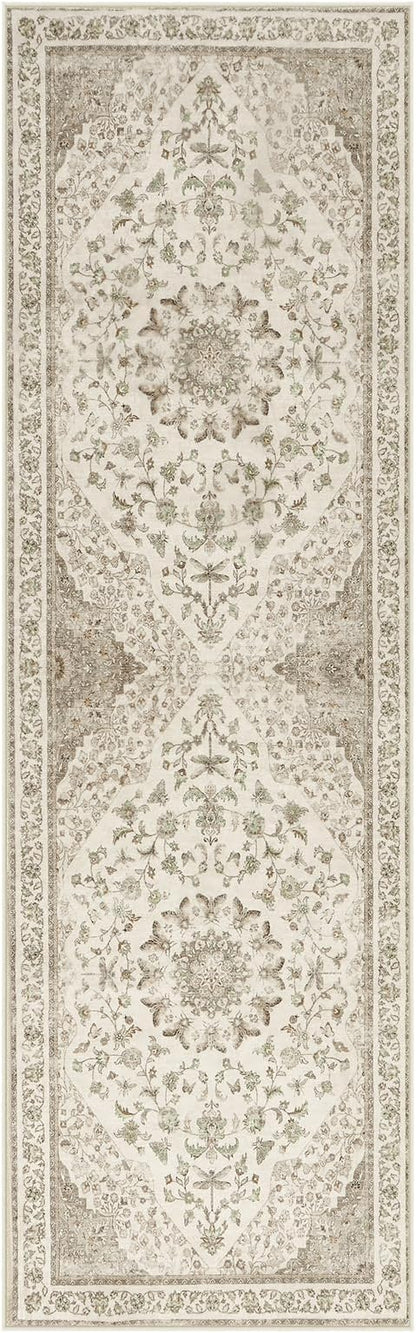 Moynesa Beige 2.5x8 Runner Rugs - Image 8